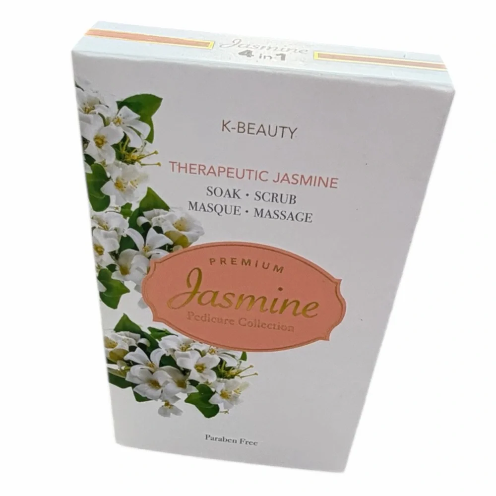 Codi Premium Jasmine 4 Step Pedicure Collection K-Beauty Spa Kit